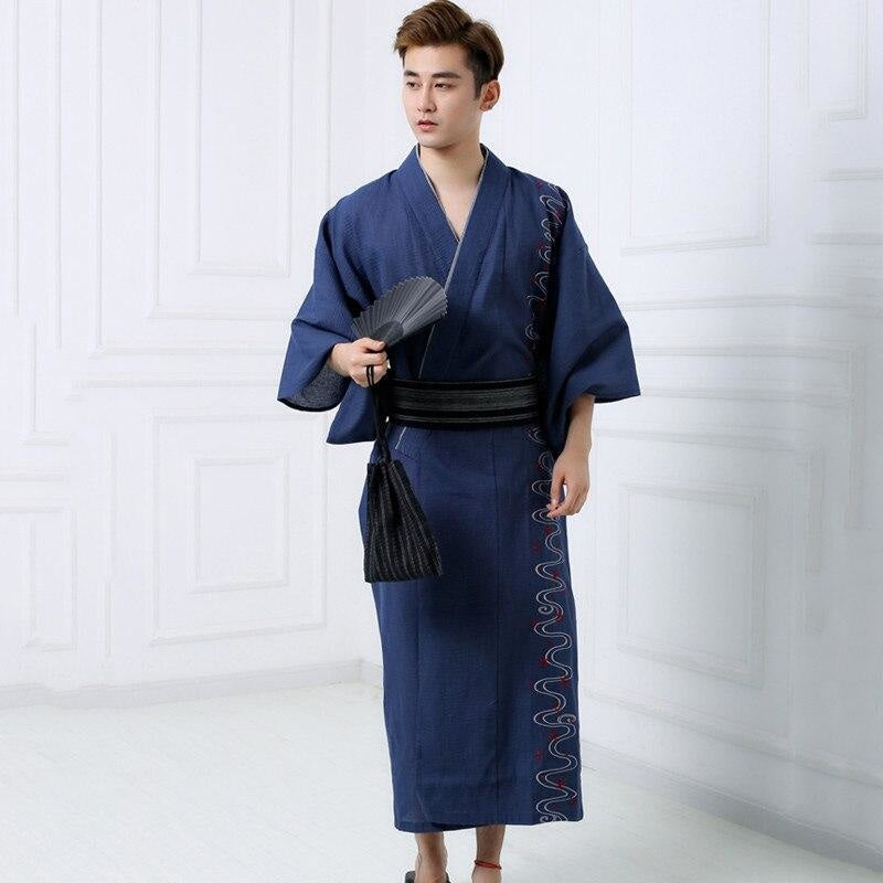 Herren Kimono Bademantel